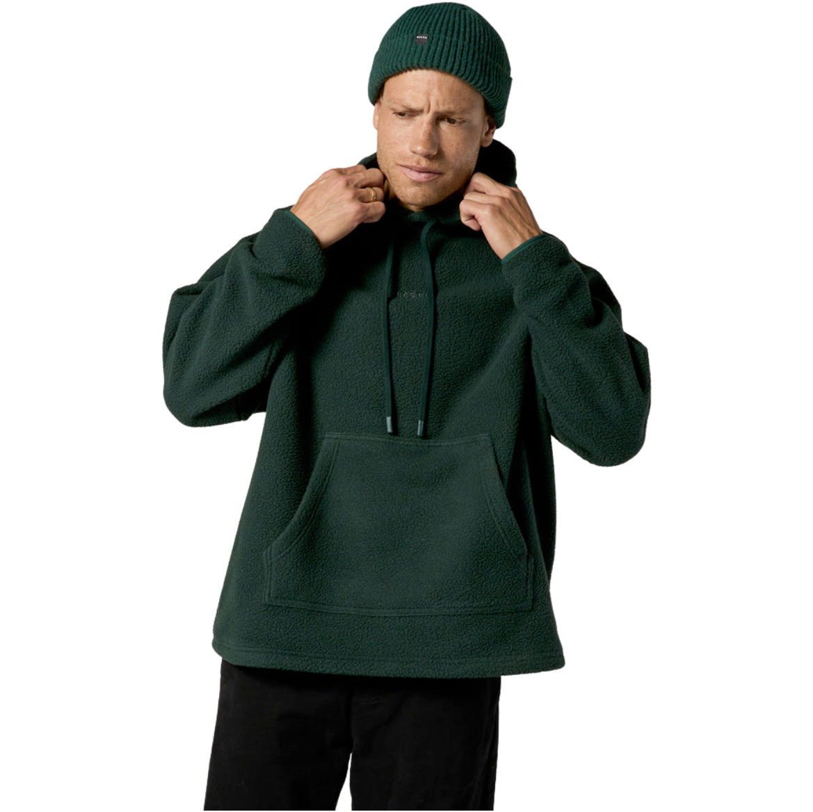 2025 Mystic Loft Hood Sweat 35104.260110 - Cypress Green